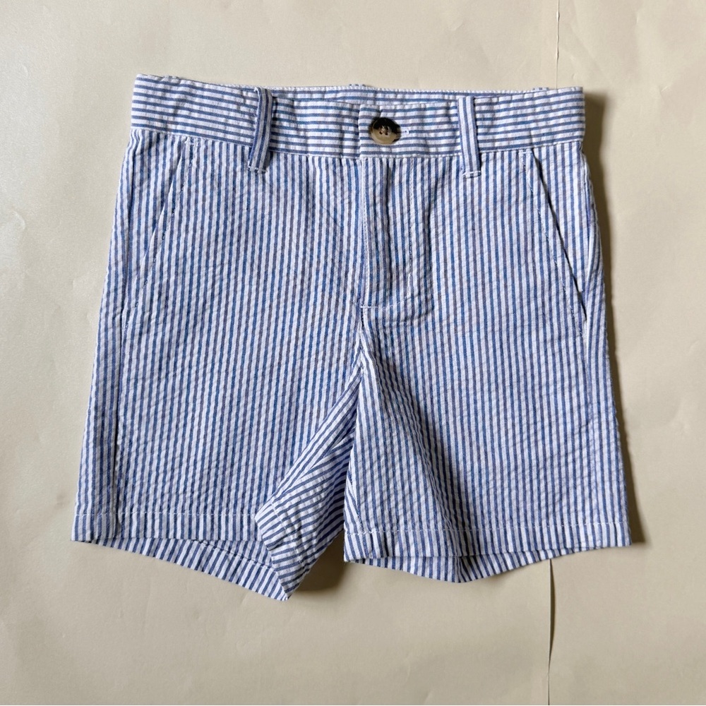 Janie and Jack seersucker shorts